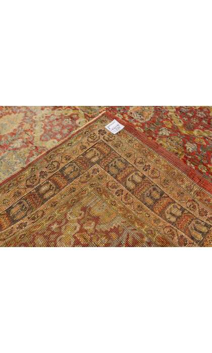 6 x 14 Antique Turkish Oushak Rug 51019