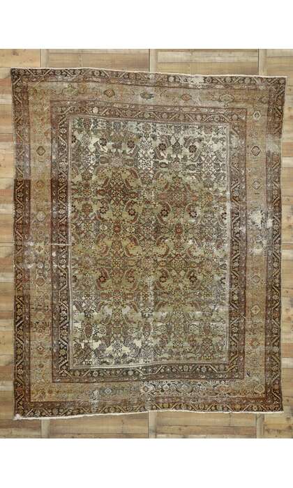 10 x 13 Antique Persian Sultanabad Rug 73160