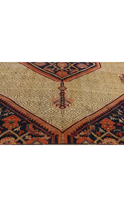 6 x 16 Antique Persian Malayer Rug 73578