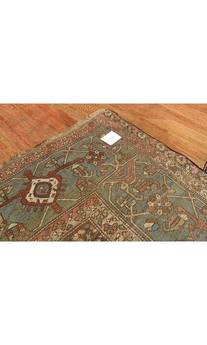 9 x 15 Antique Persian Bakshaish Rug 73994