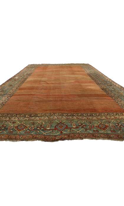 9 x 15 Antique Persian Bakshaish Rug 73994