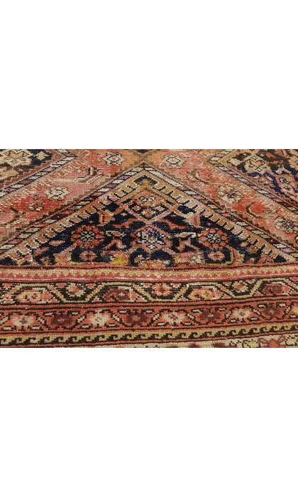 10 x 18 Distressed Antique Persian Malayer Rug 74262