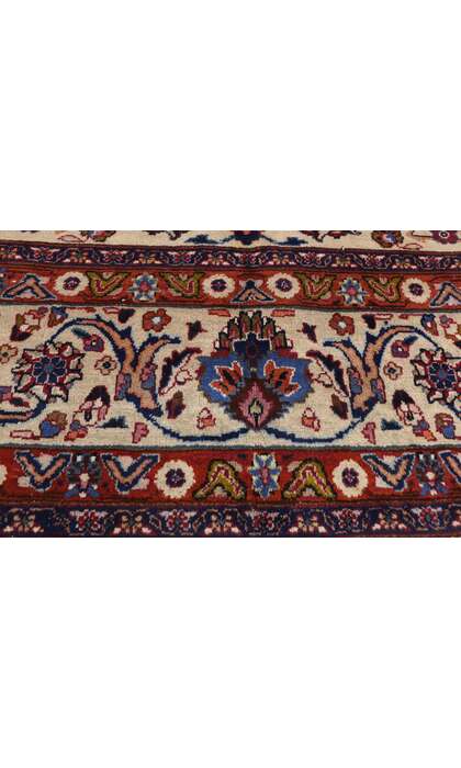 8 x 11 Antique Persian Mashhad Rug 74418