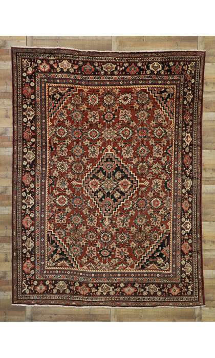 9 x 12 Antique Mahal Rug 76318