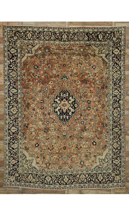 11 x 14 Vintage Persian Mahal Rug 76378