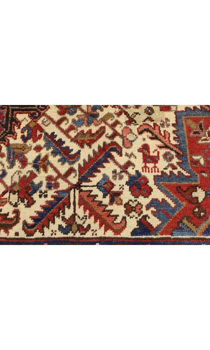 3 x 4 Vintage Heriz Rug 76428