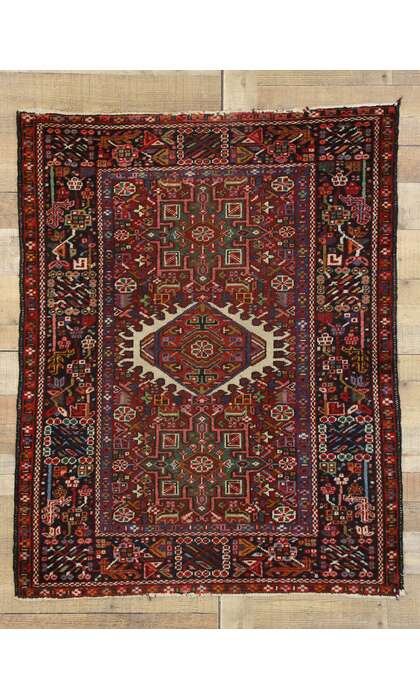 3 x 4 Vintage Heriz Rug 76895