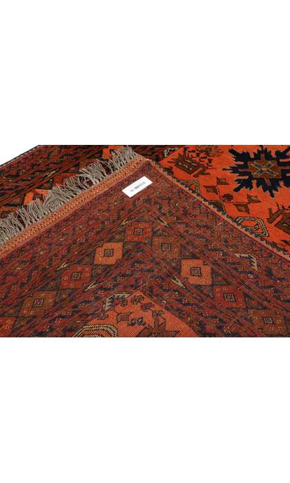 3 x 5 Vintage Afghan Rug 76990