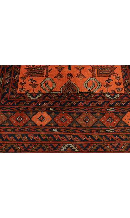 3 x 5 Vintage Afghan Rug 76990