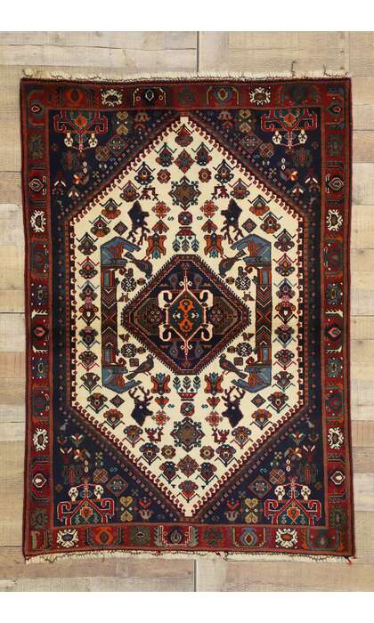 3 x 5 Vintage Shiraz Rug 76992