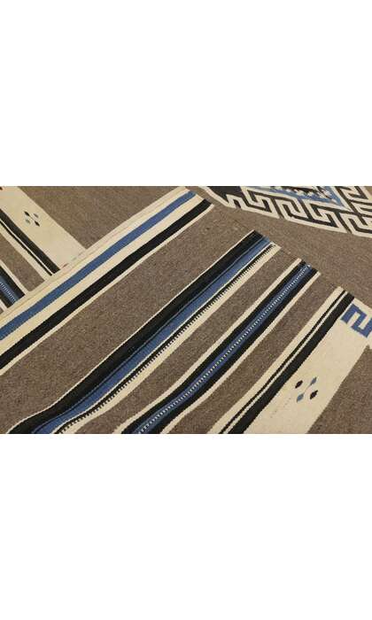 5 x 6 Vintage Mexican Zapotec Kilim Rug 77232