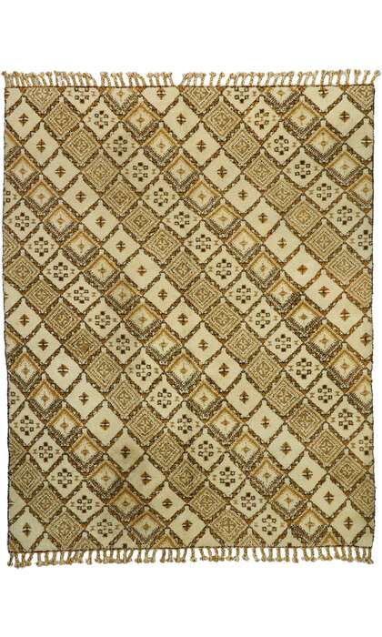 12 x 15 Vintage Rabat Moroccan Rug 77252