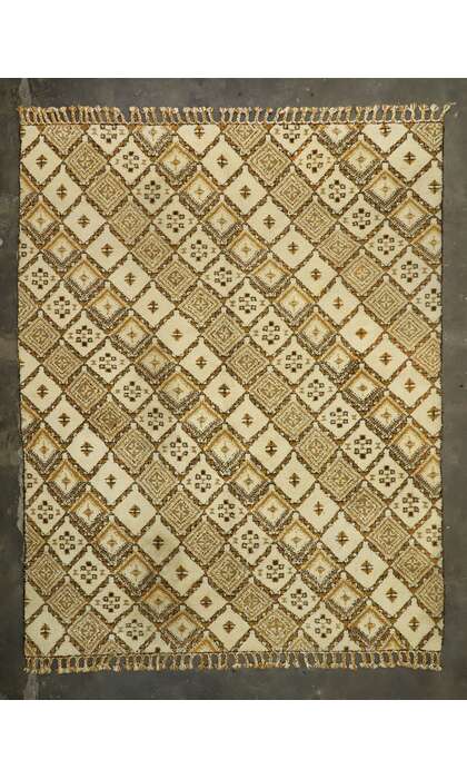 12 x 15 Vintage Rabat Moroccan Rug 77252