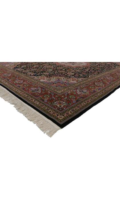 9 x 12 Vintage Chinese Tabriz Rug 77256