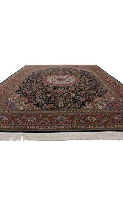 9 x 12 Vintage Chinese Tabriz Rug 77256