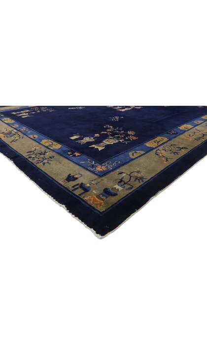 9 x 12 Antique Chinese Peking Rug 77260