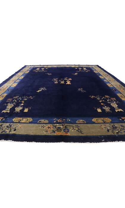 9 x 12 Antique Chinese Peking Rug 77260