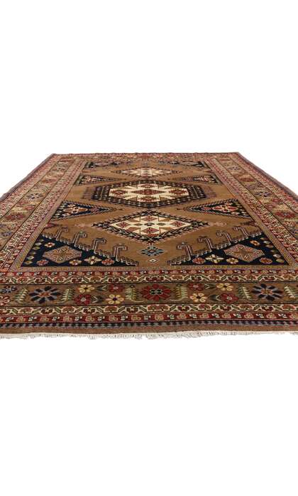 8 x 12 Vintage Romanian Rug 77299