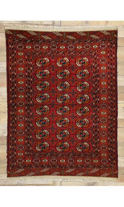 4 x 6 Vintage Baluch Rug 71756