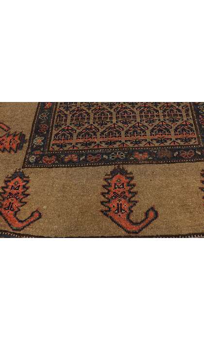 4 x 7 Antique Persian Malayer Rug 71827