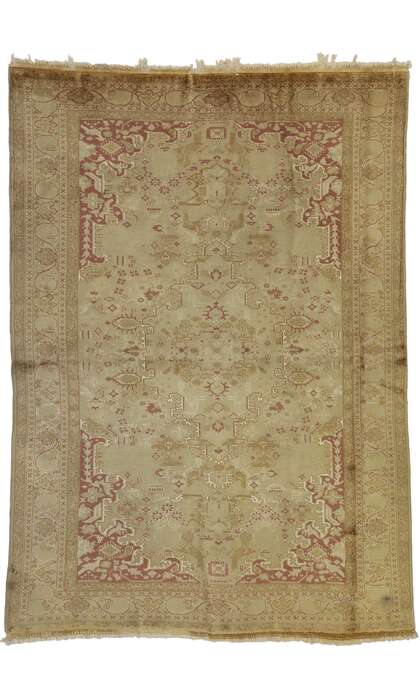 5 x 6 Vintage Persian Ardabil Rug 71930