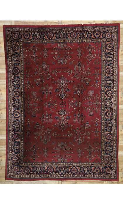 10 x 13 Antique Turkish Sparta Rug 72040