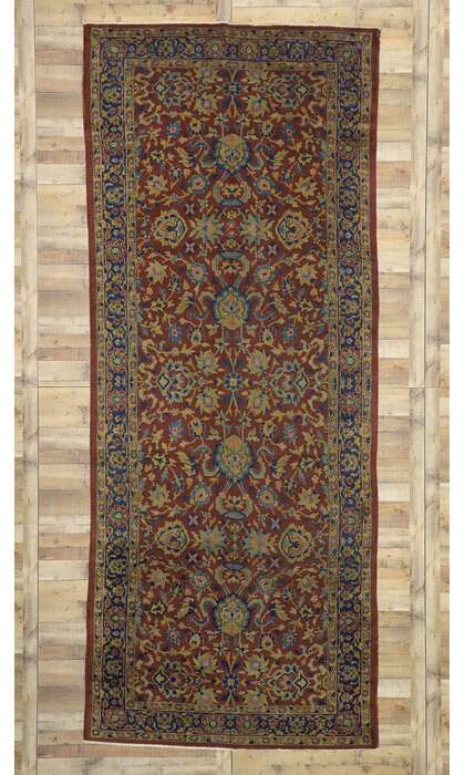 6 x 15 Antique Indian Agra Rug 72059
