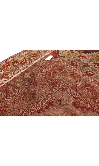 4 x 11 Vintage Oushak Rug 77291