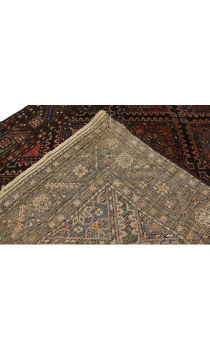 4 x 6 Antique Persian Hamadan Rug 72457