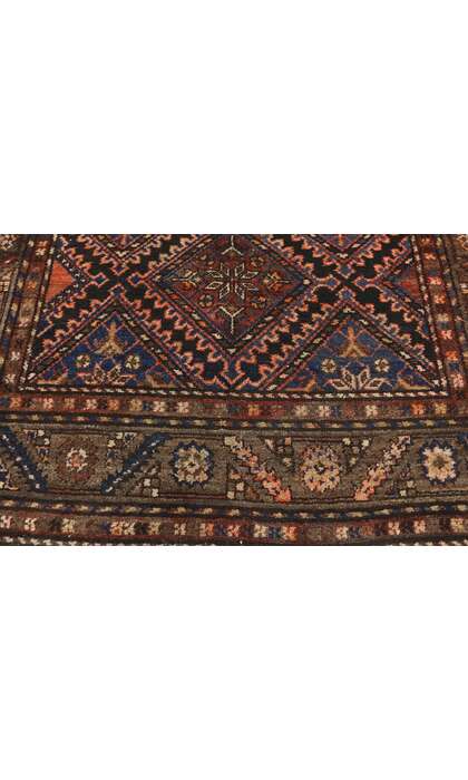 4 x 6 Antique Persian Hamadan Rug 72457