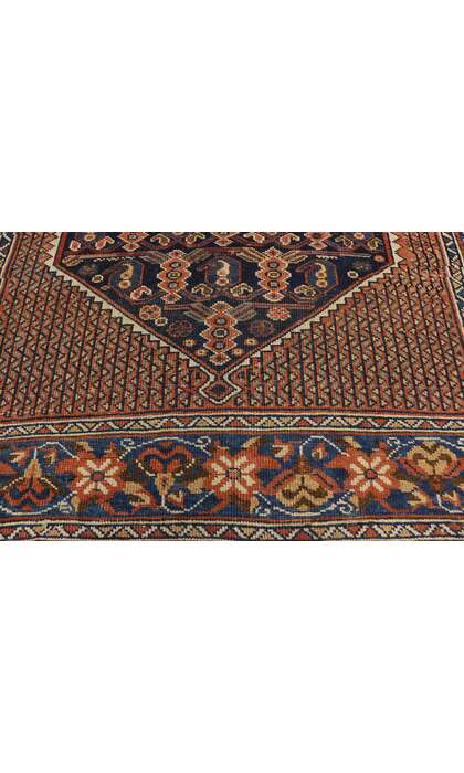 4 x 5 Antique Persian Afshar Rug 72462
