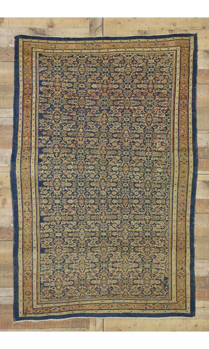 4 x 6 Antique Persian Sultanabad Rug 73088
