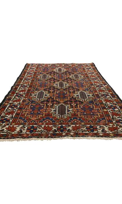 5 x 7 Antique Bakhtiari Rug 73283