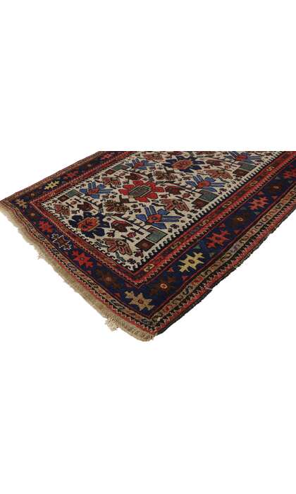 3 x 6 Antique Persian Malayer Rug 73321