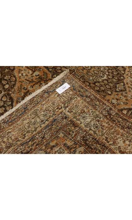 4 x 5 Antique Tabriz Rug 73430