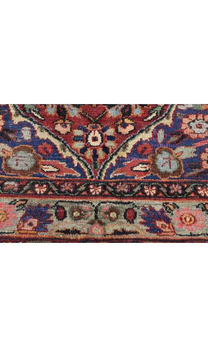 10 x 17 Antique Persian Mashhad Rug 73733
