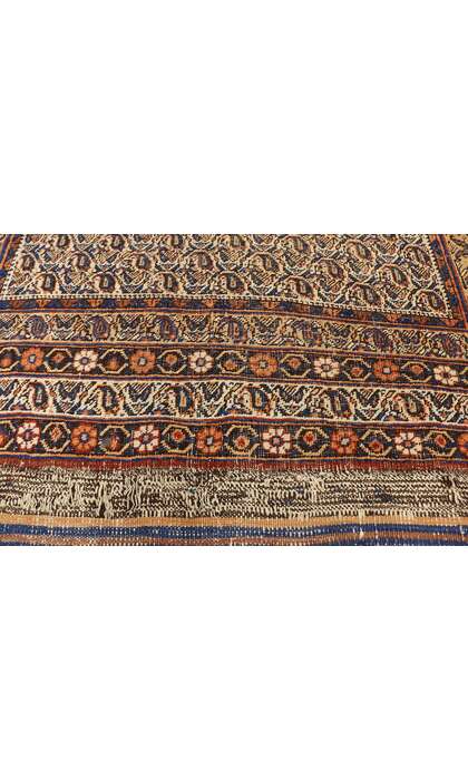 4 x 6 Antique Bijar Rug 74395
