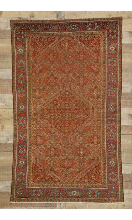 4 x 7 Antique Malayer Rug 74649