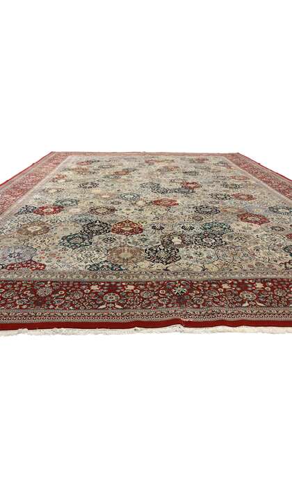 11 x 16 Vintage Chinese Tabriz Rug 74848