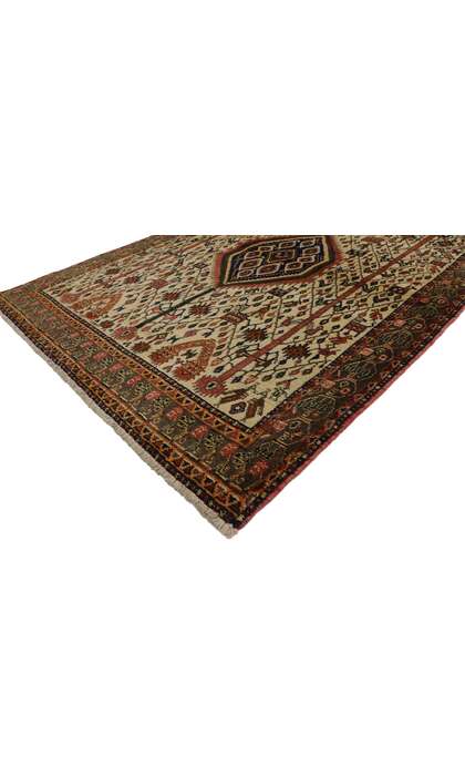 4 x 6 Vintage Persian Afshar Rug 75232