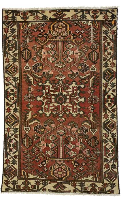 4 x 7 Antique Bakhtiari Rug 75278