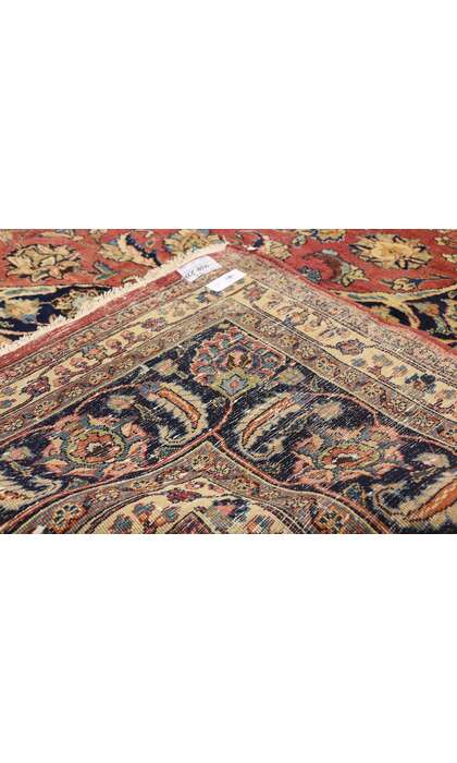 10 x 15 Vintage Persian Mashhad Rug 75597