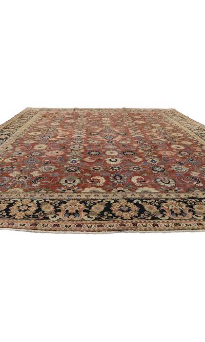 10 x 13 Antique Mahal Rug 75702