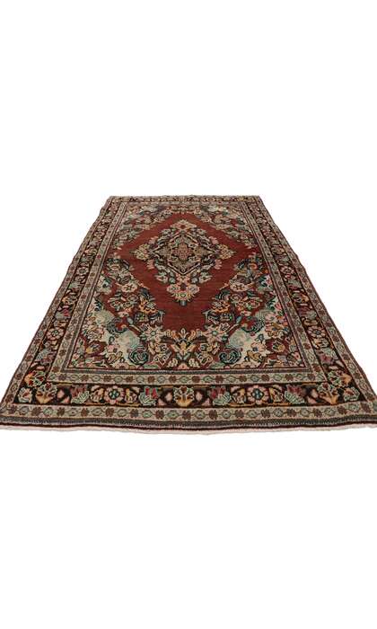 4 x 6 Vintage Mahal Rug 75979