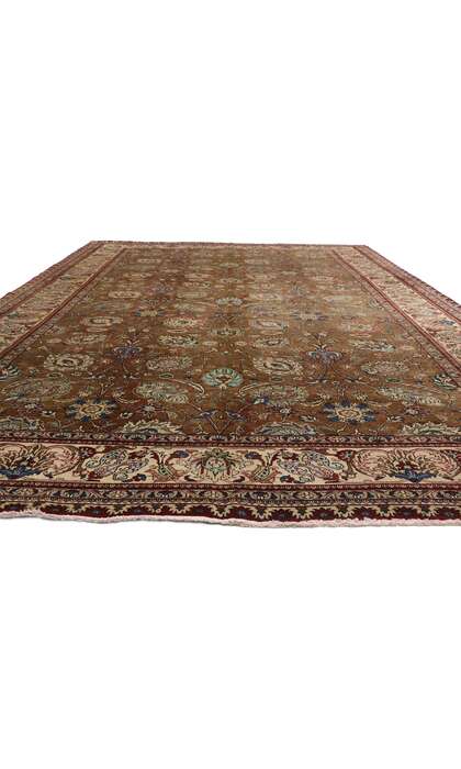 10 x 16 Vintage Tabriz Rug 76347