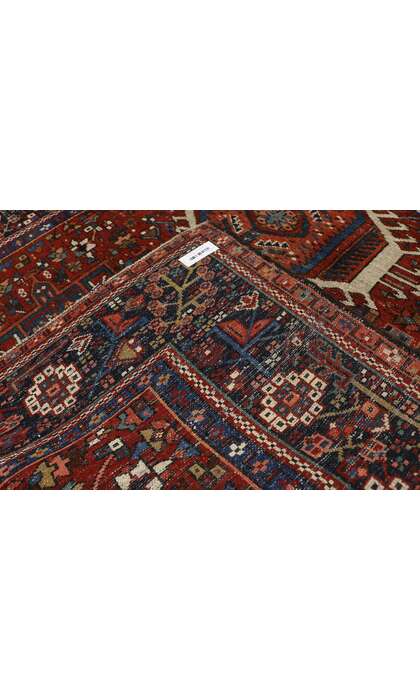 4 x 6 Antique Heriz Rug 77063