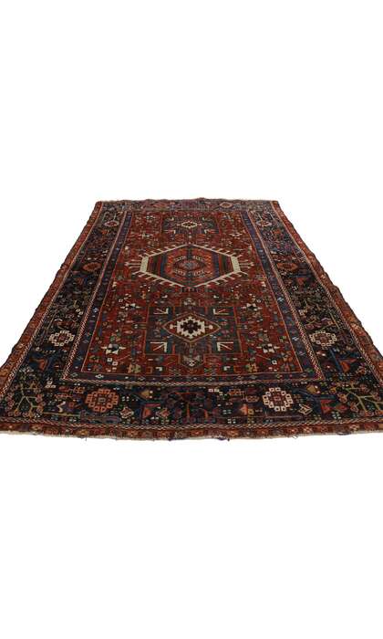 4 x 6 Antique Heriz Rug 770634 x 6 Antique Heriz Rug 77063