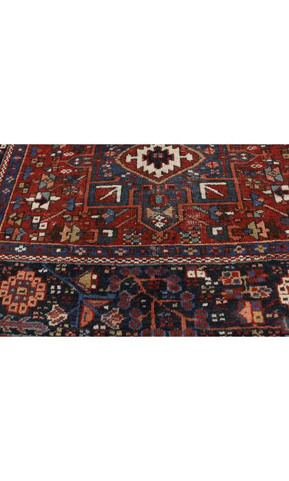 4 x 6 Antique Heriz Rug 77063