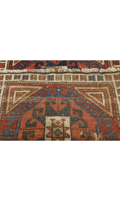 2 x 2 Antique Kazak Rug 77270