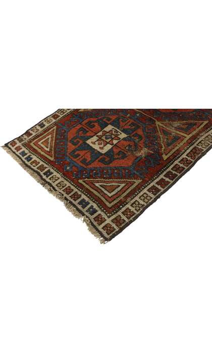 2 x 2 Antique Kazak Rug 77270